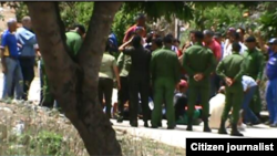 Reporta Cuba. Arresto de activistas en Santa Clara. Archivo.